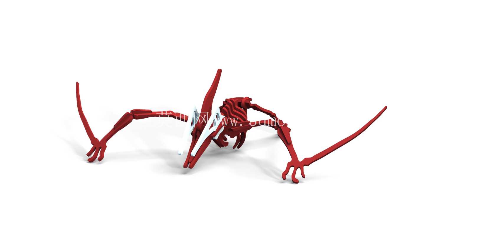 翼手龙3D拼图