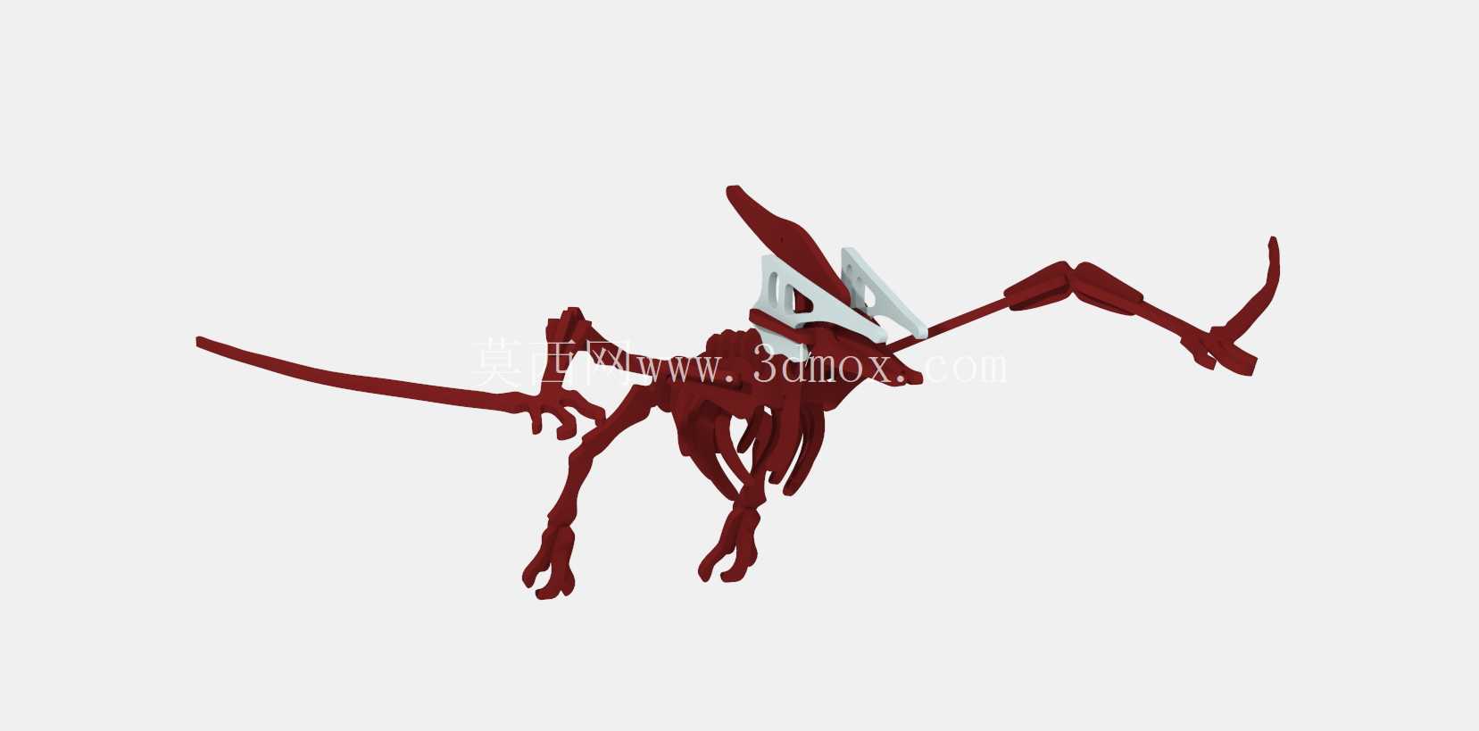 翼手龙3D拼图