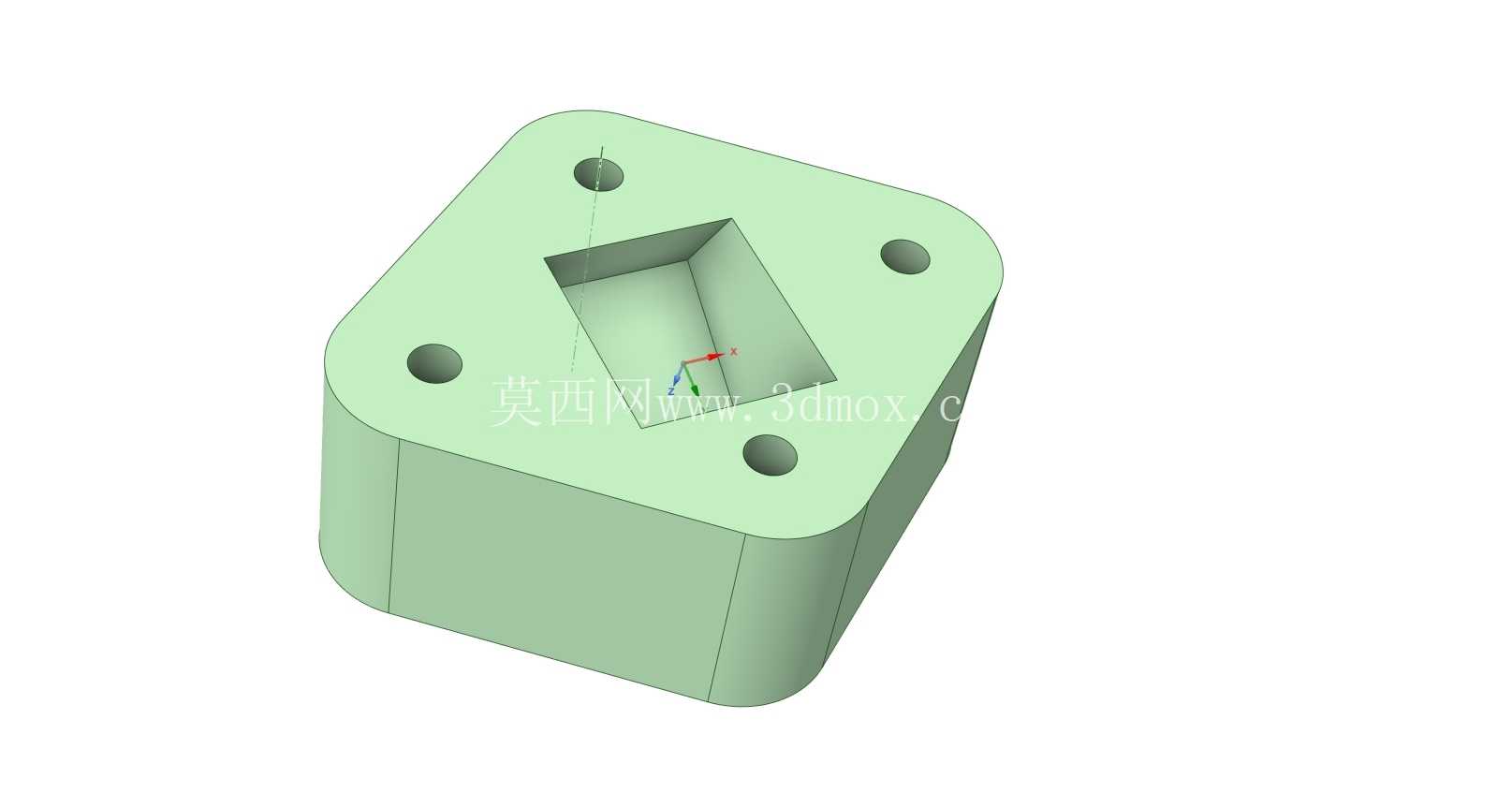 Starlink Gen 3 (v3) 标准天线移动安装支架至 1\" 方管适配器