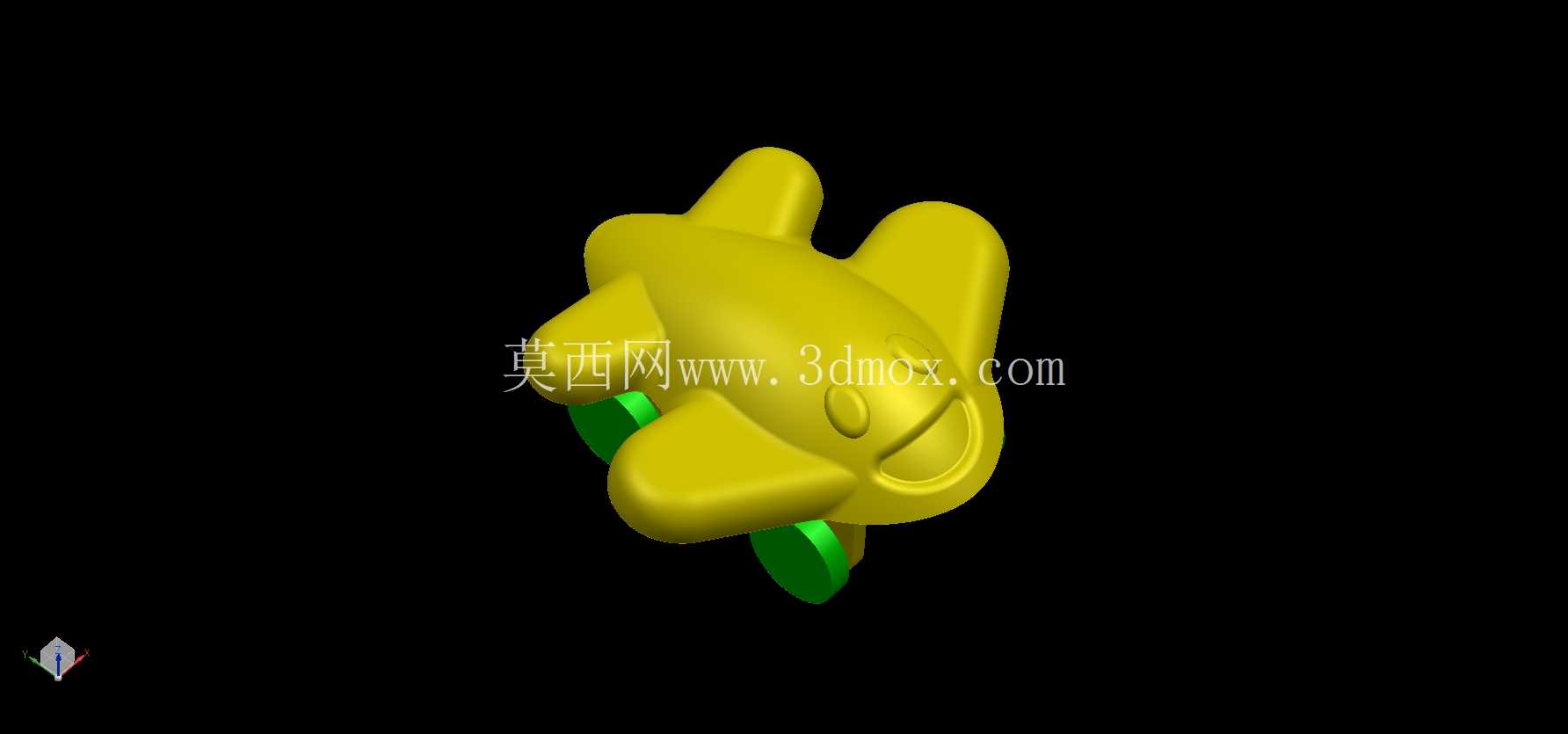 可爱的玩具飞机| 3D打印| 飞机有趣的喷气式飞机