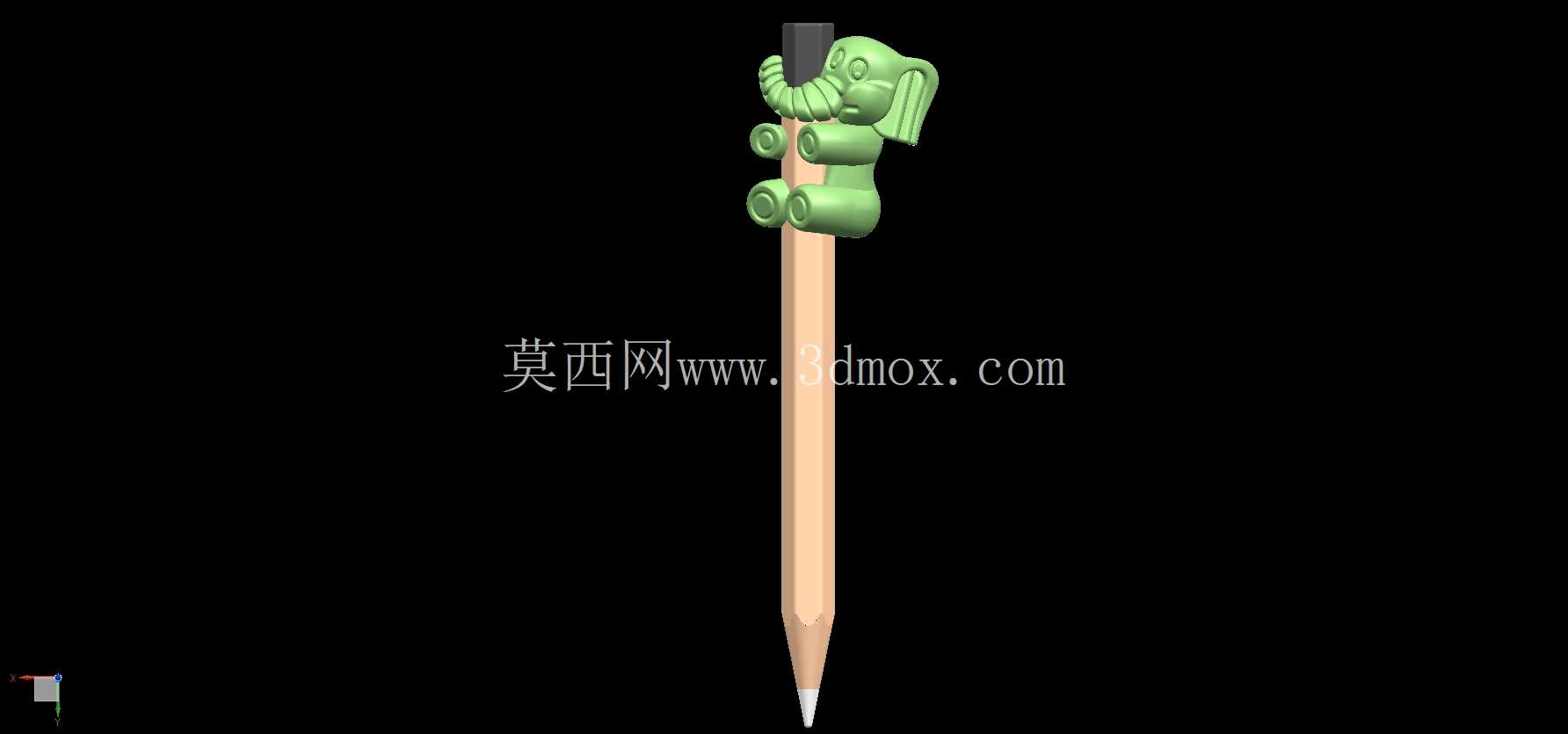 大象伙伴铅笔帽/巨型大象铅笔帽