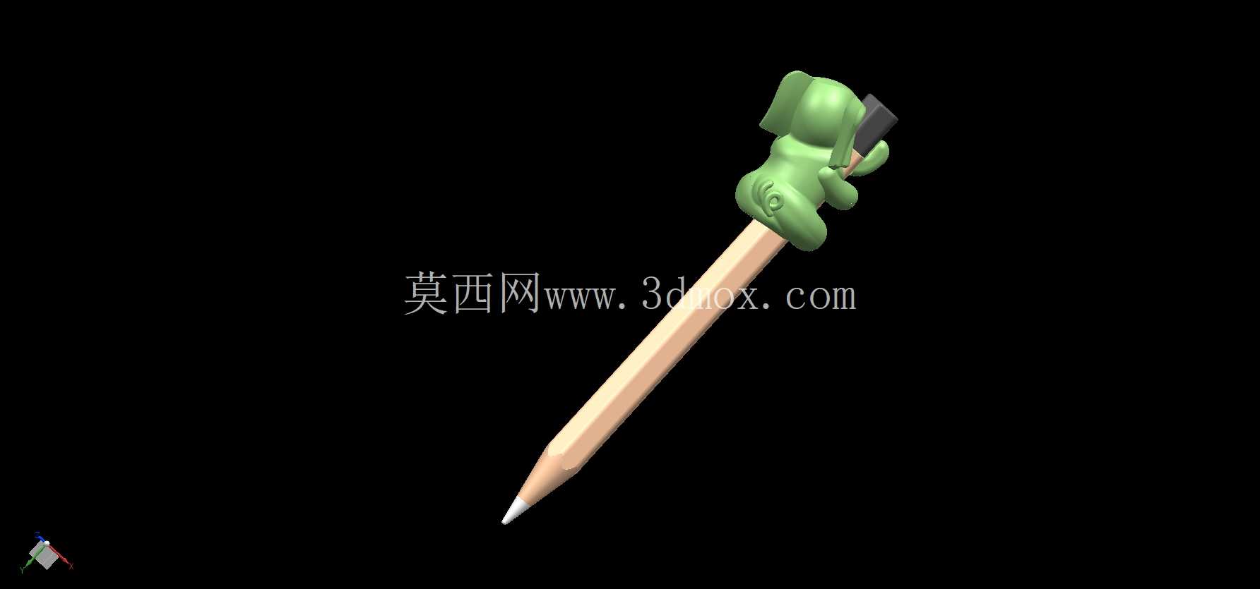 大象伙伴铅笔帽/巨型大象铅笔帽