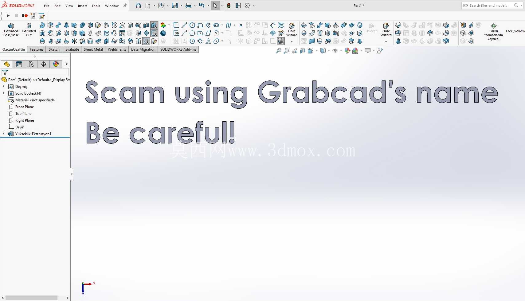 ʹ�� Grabcad ���ƽ���թƭ