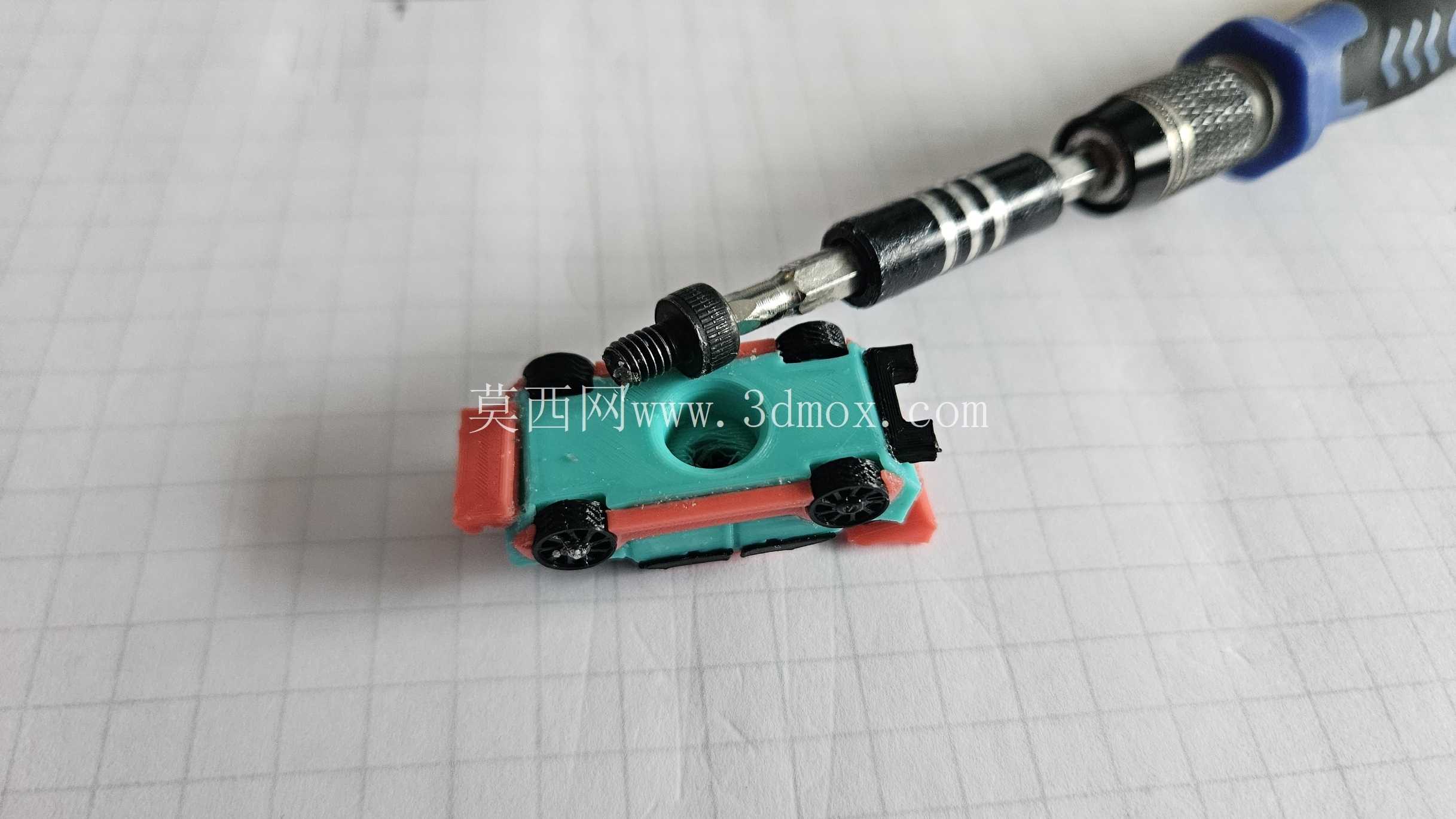 MicroMachines 比例拉力赛车 3D 打印