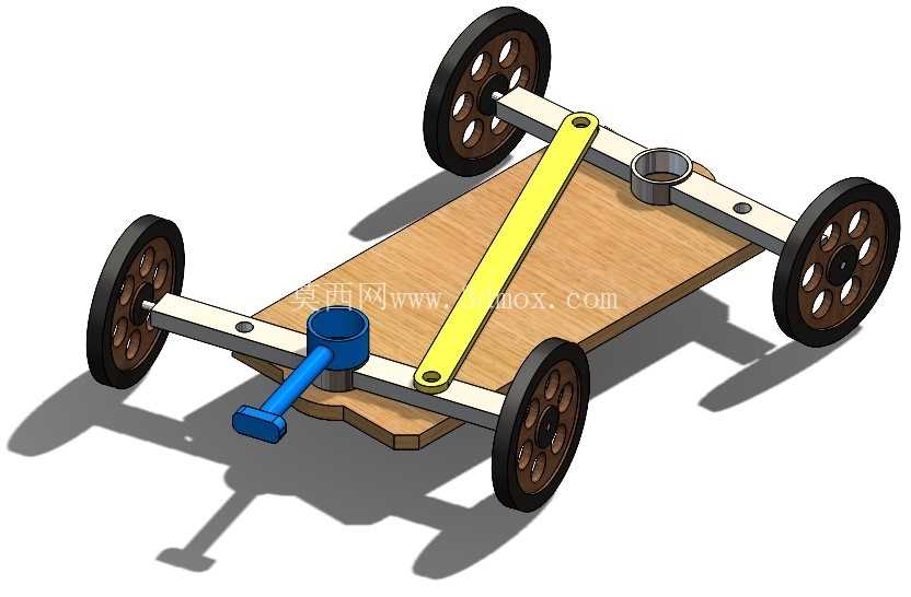 在 Solidworks 中设计转向机制