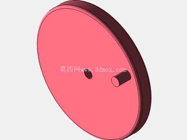 Solidworks 中的摆动活塞气缸机构