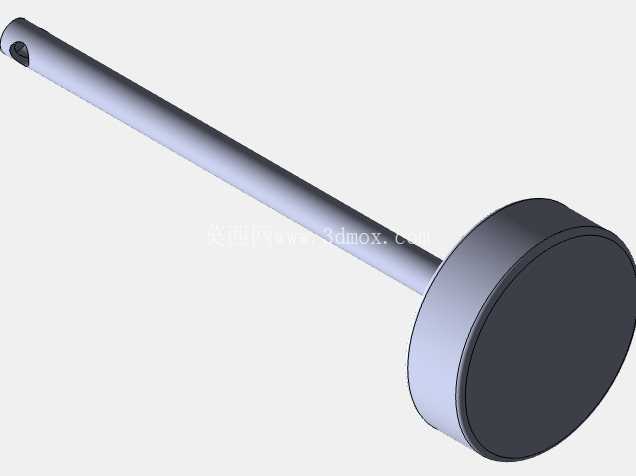 Solidworks 中的摆动活塞气缸机构