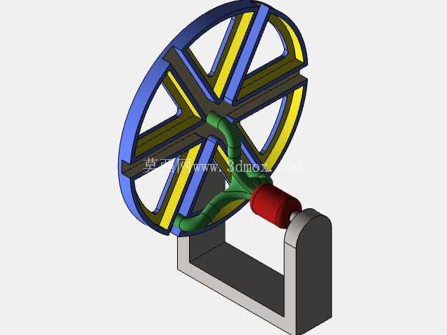 Solidworks中的旋转机构设计