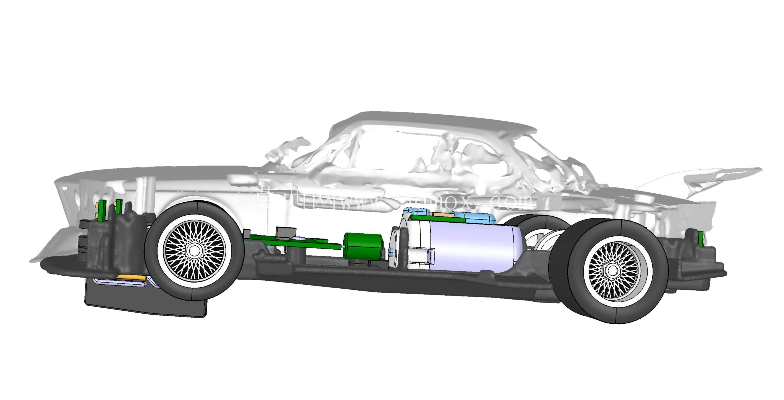 3.5 CSL Carrera D132 轨道车