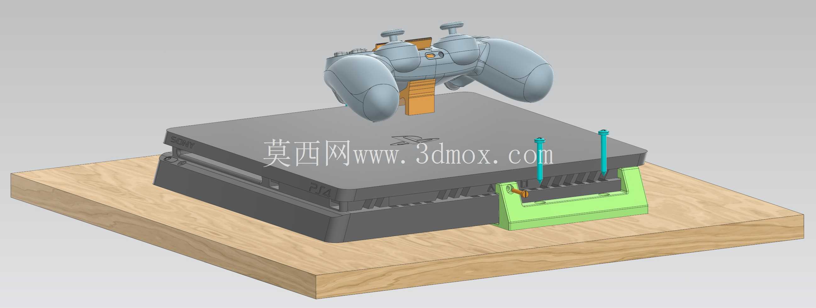 PS4 DualShock 控制器和控制台壁挂式支架