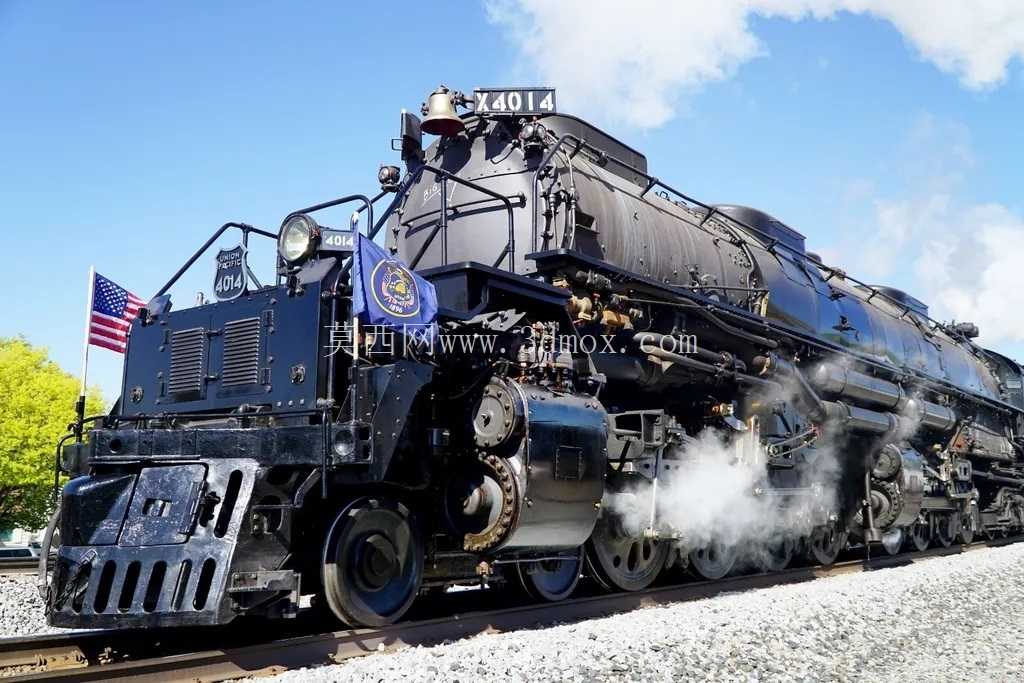 \《乐高》捷星59005机车BIG BOY UNION PACIFIC X4023部分动画