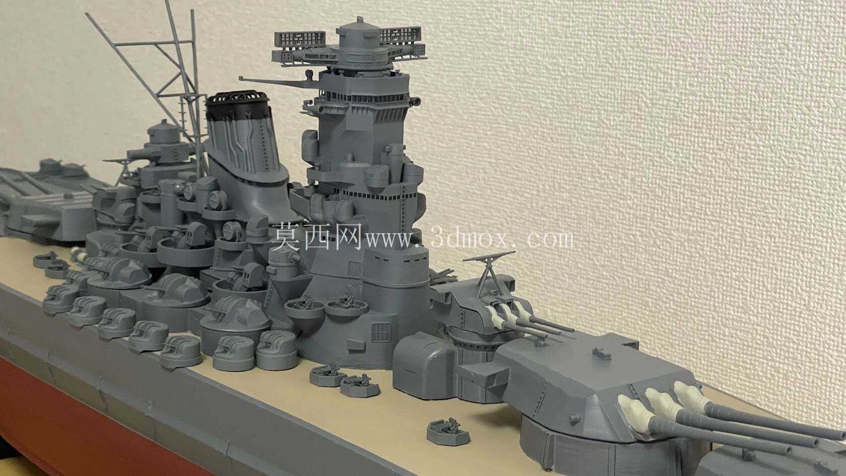 1-200 比例模型 Yamato 步骤文件可供打印