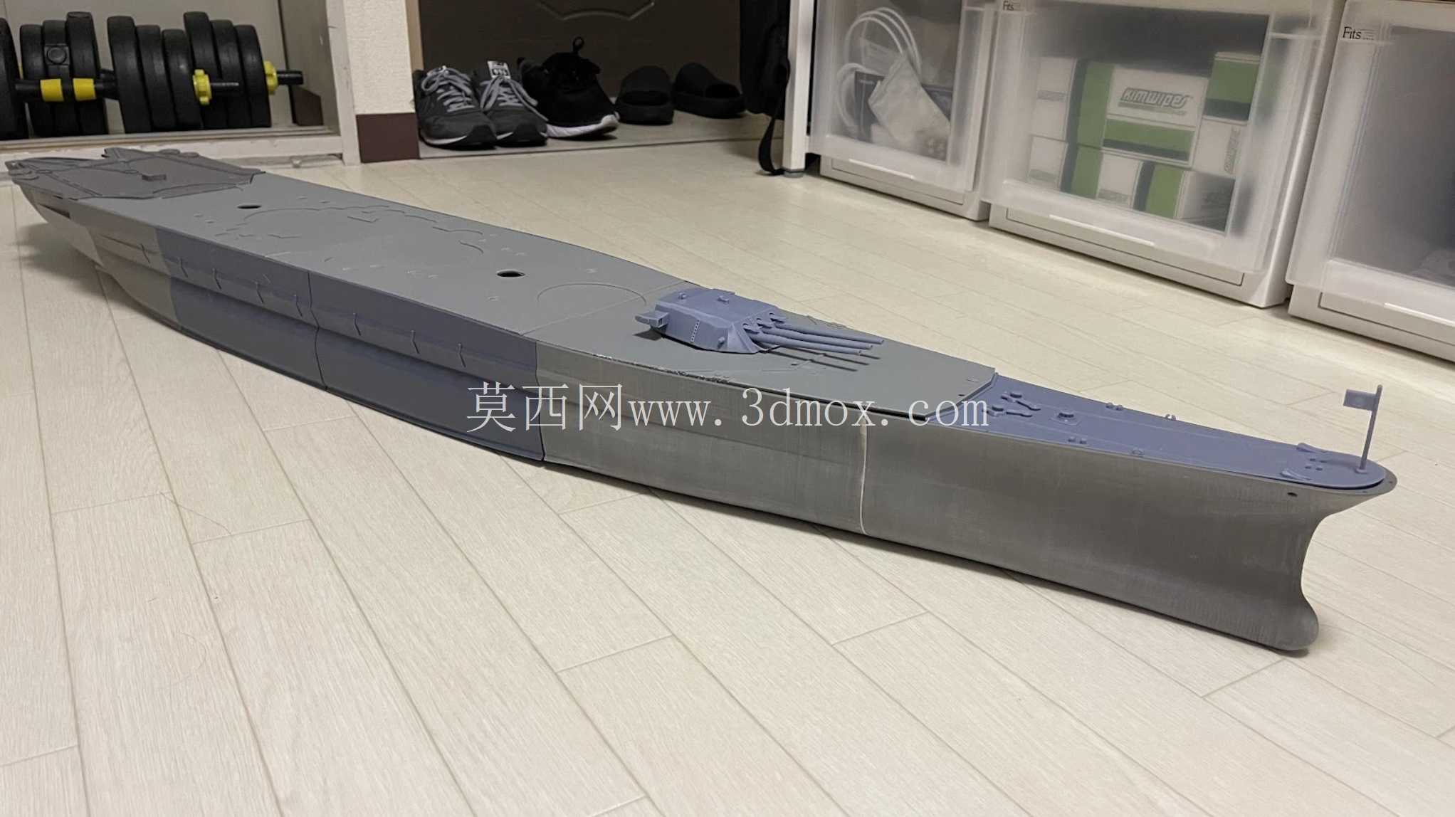 1-200 比例模型 Yamato 步骤文件可供打印