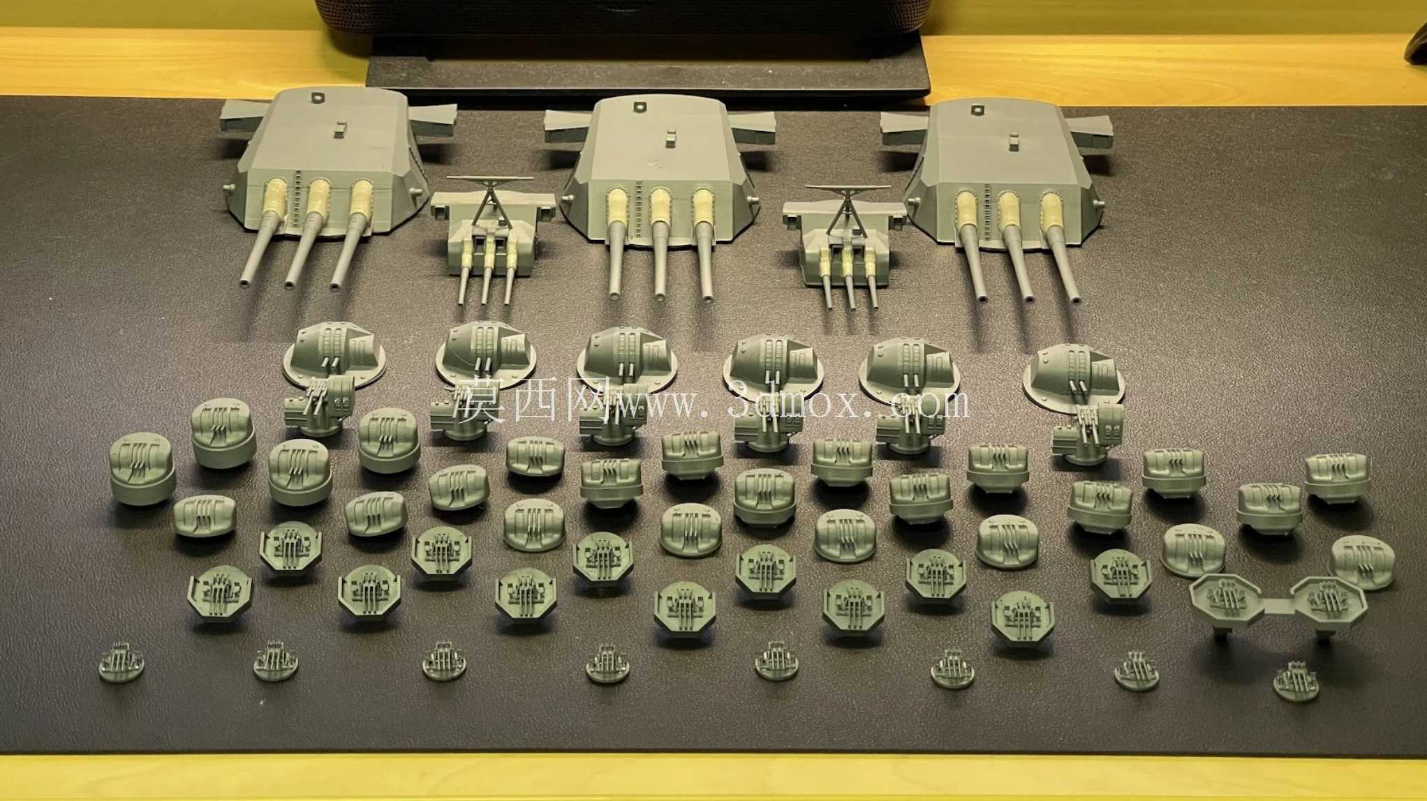 1-200 比例模型 Yamato 步骤文件可供打印