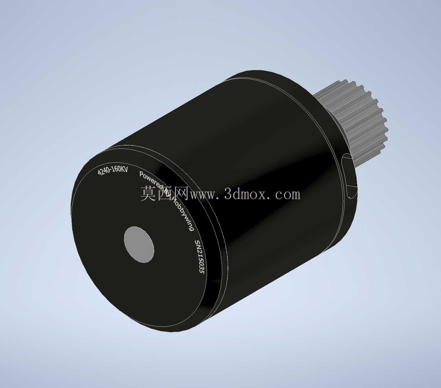 Exway Atlas Motor 4240 BLDC / 逆向工程 CAD 模型