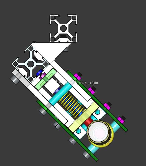 SIM 手刹使用称重传感器作为张力传感器