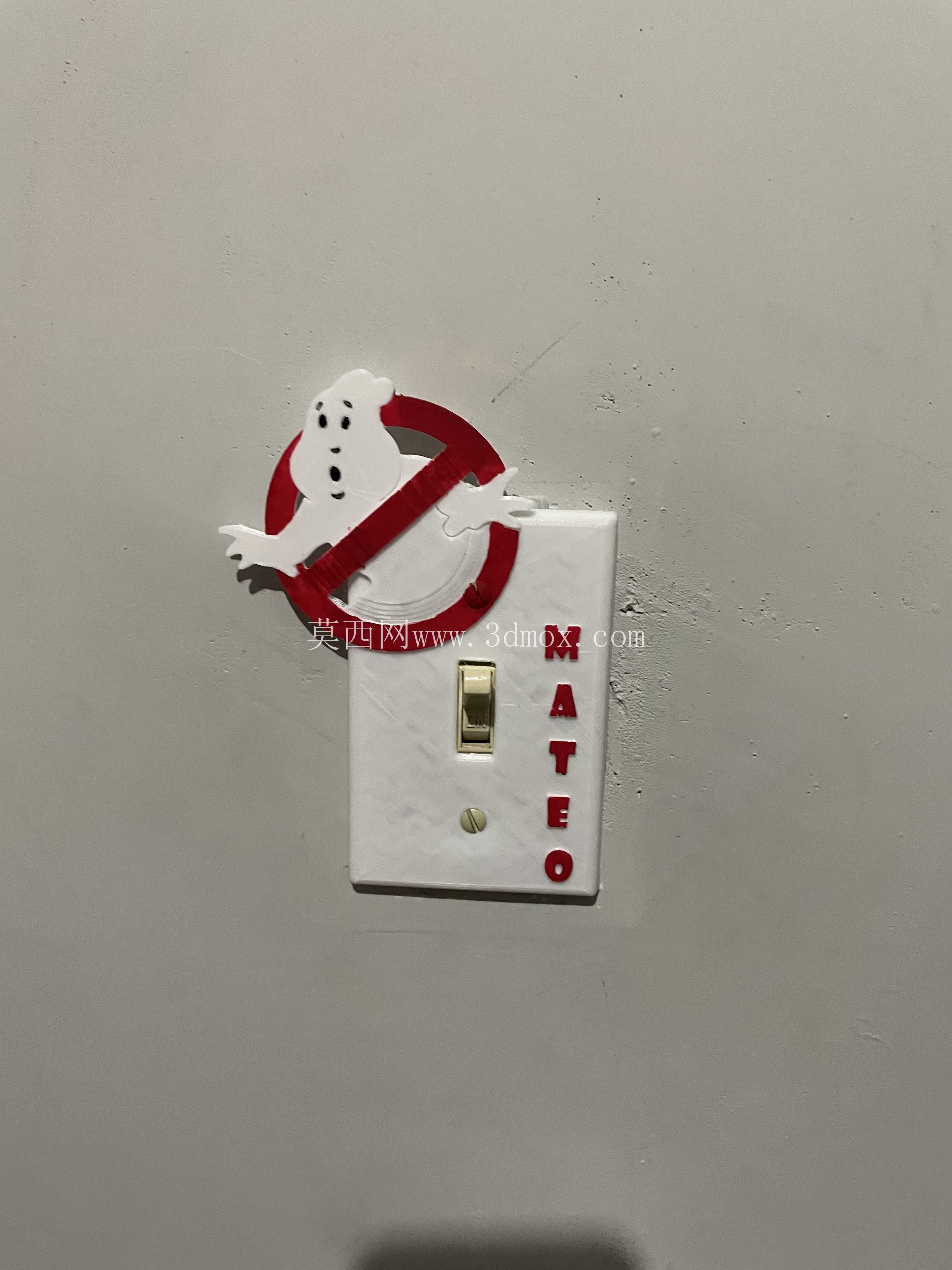 捉鬼敢死队灯开关盖