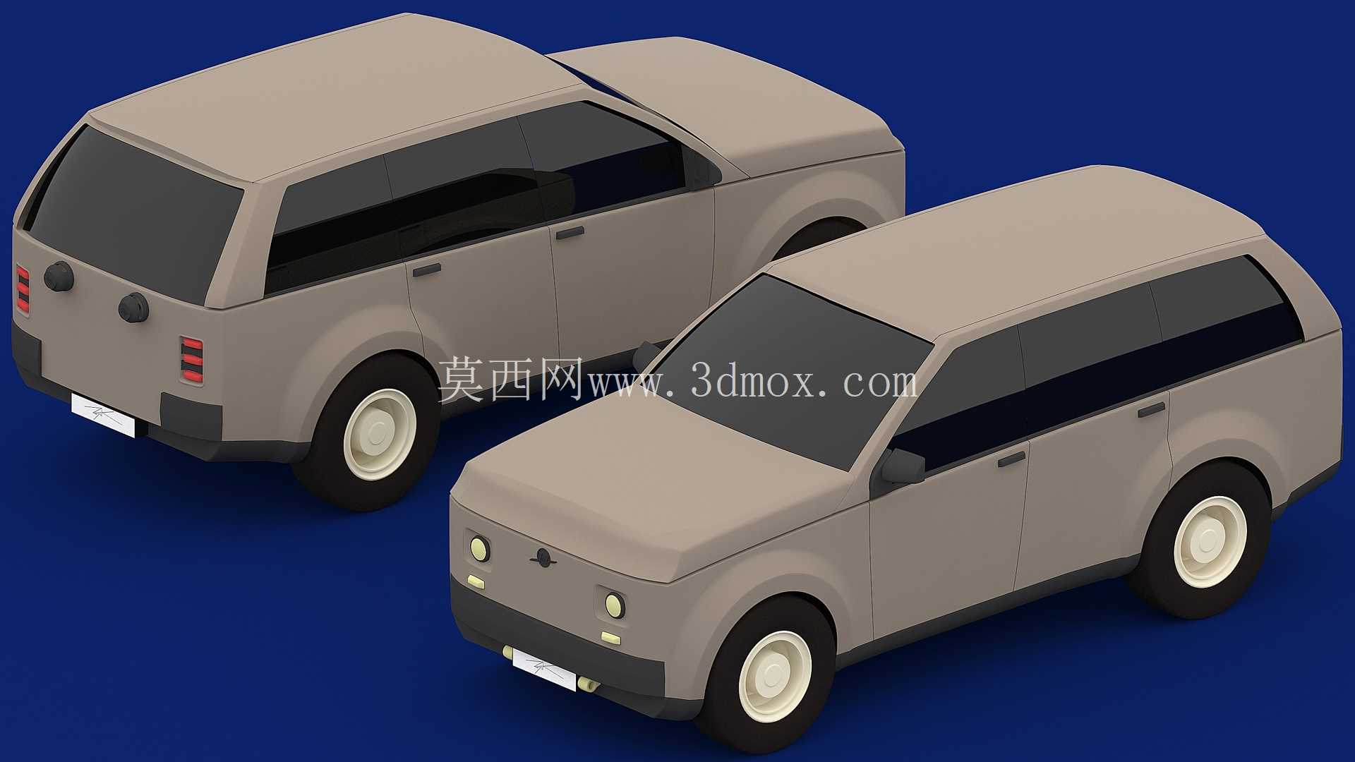 采用 ZiU(无轨电车)造型的 SUV。
