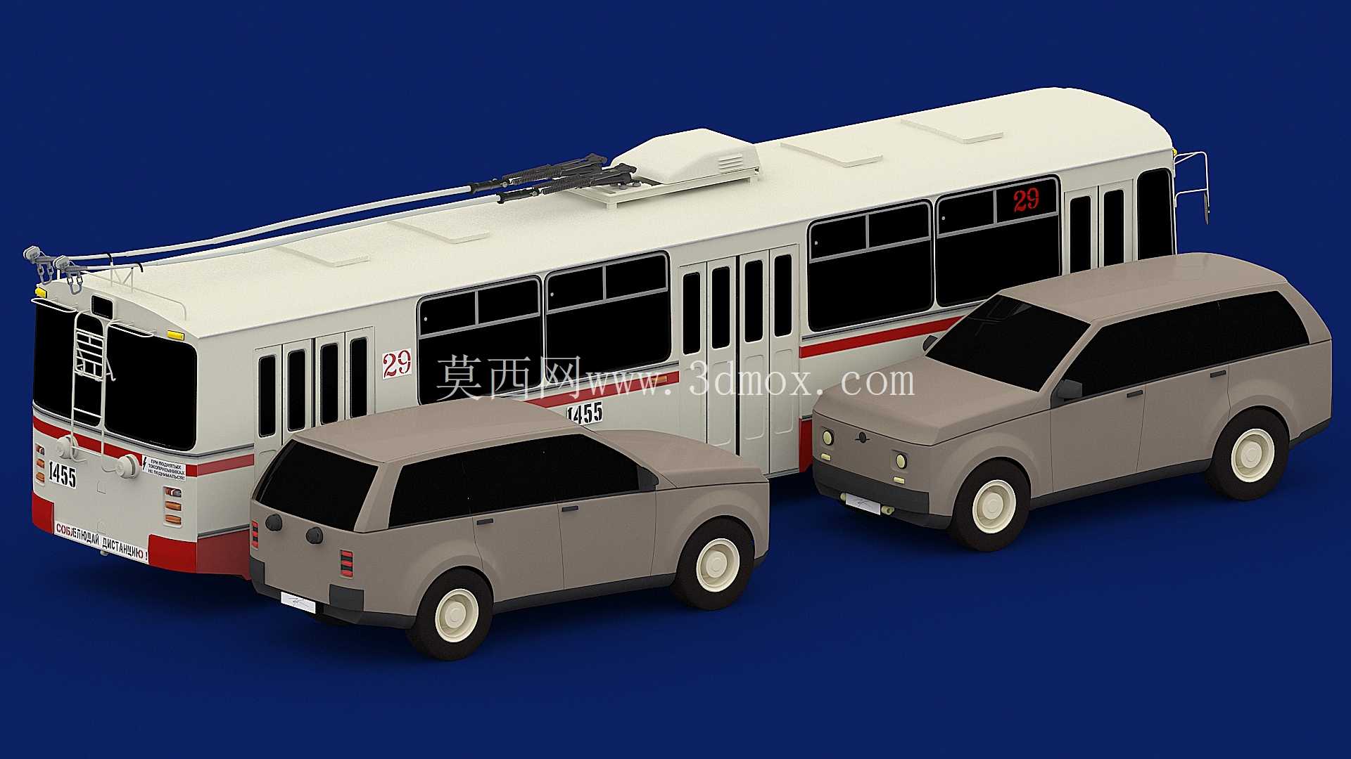 采用 ZiU(无轨电车)造型的 SUV。