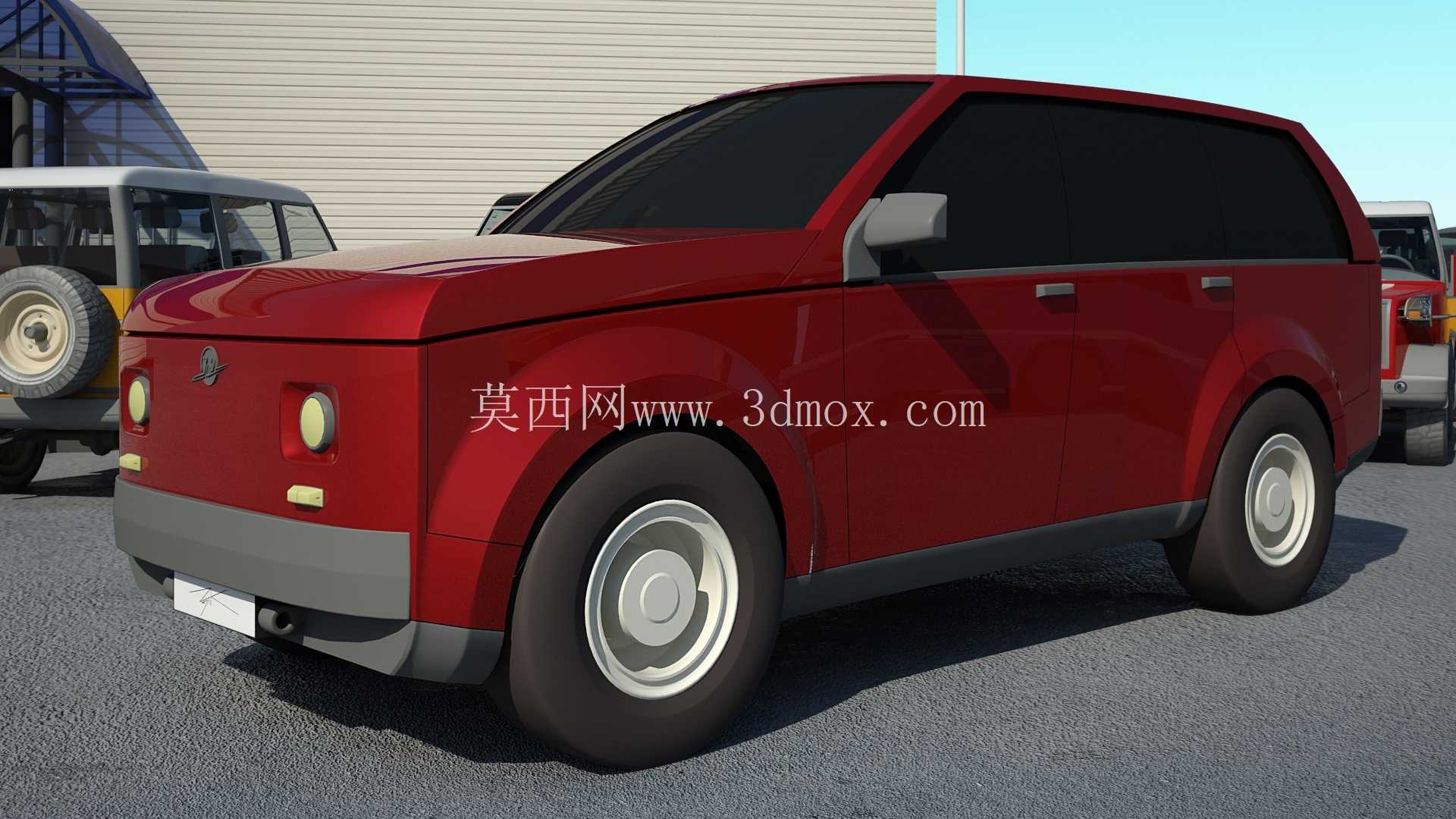 采用 ZiU(无轨电车)造型的 SUV。