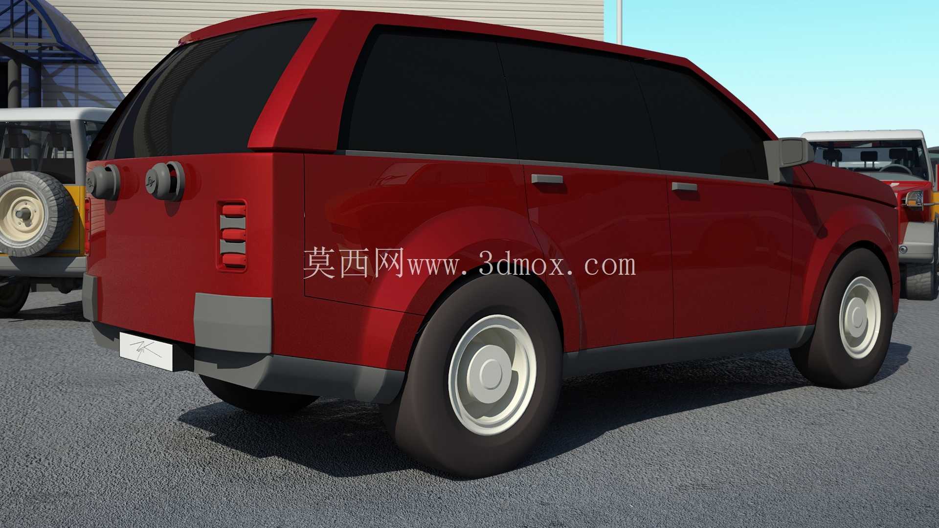 采用 ZiU(无轨电车)造型的 SUV。