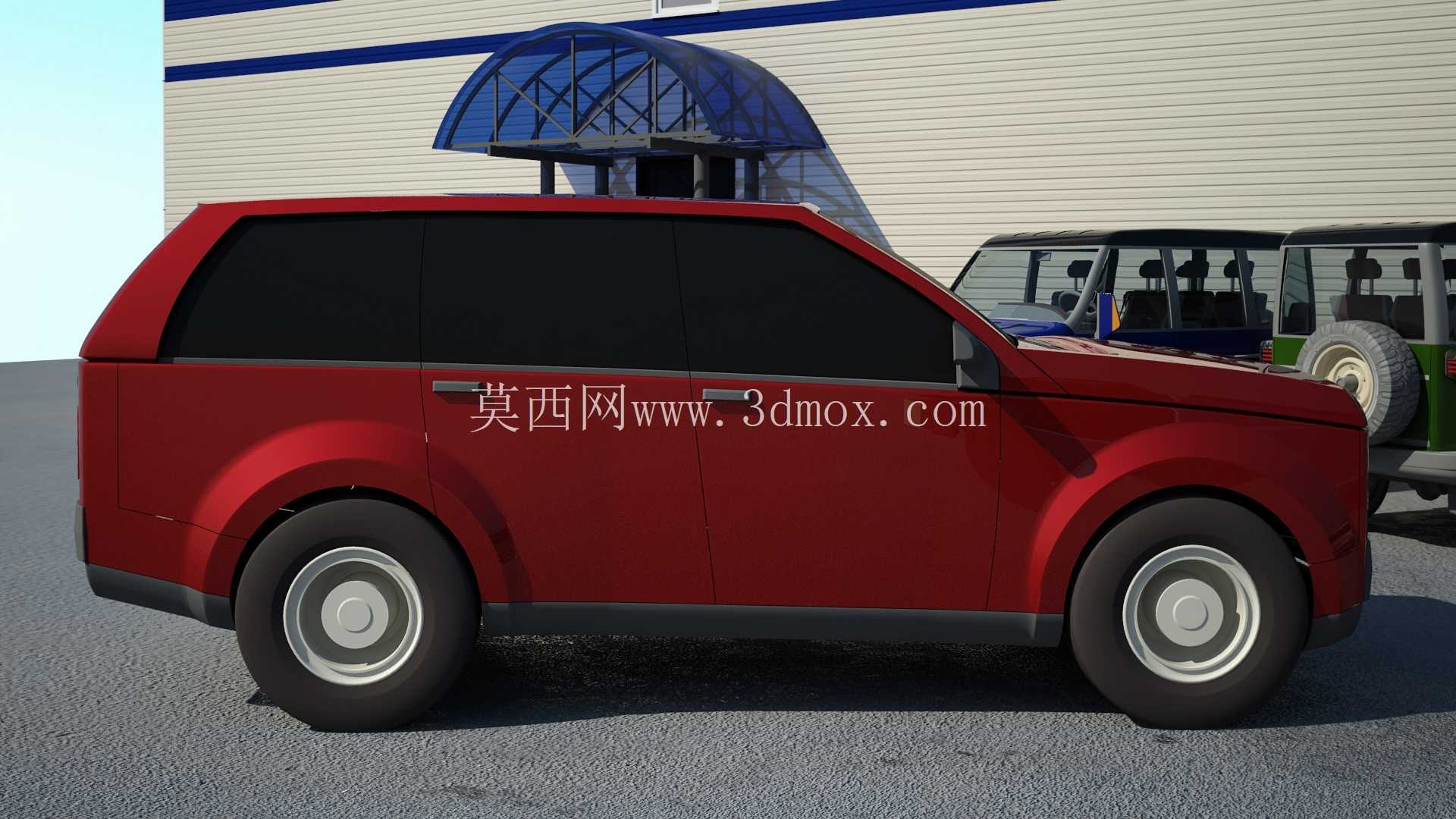 采用 ZiU(无轨电车)造型的 SUV。