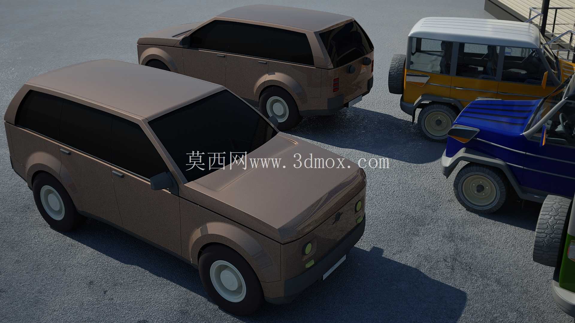 采用 ZiU(无轨电车)造型的 SUV。