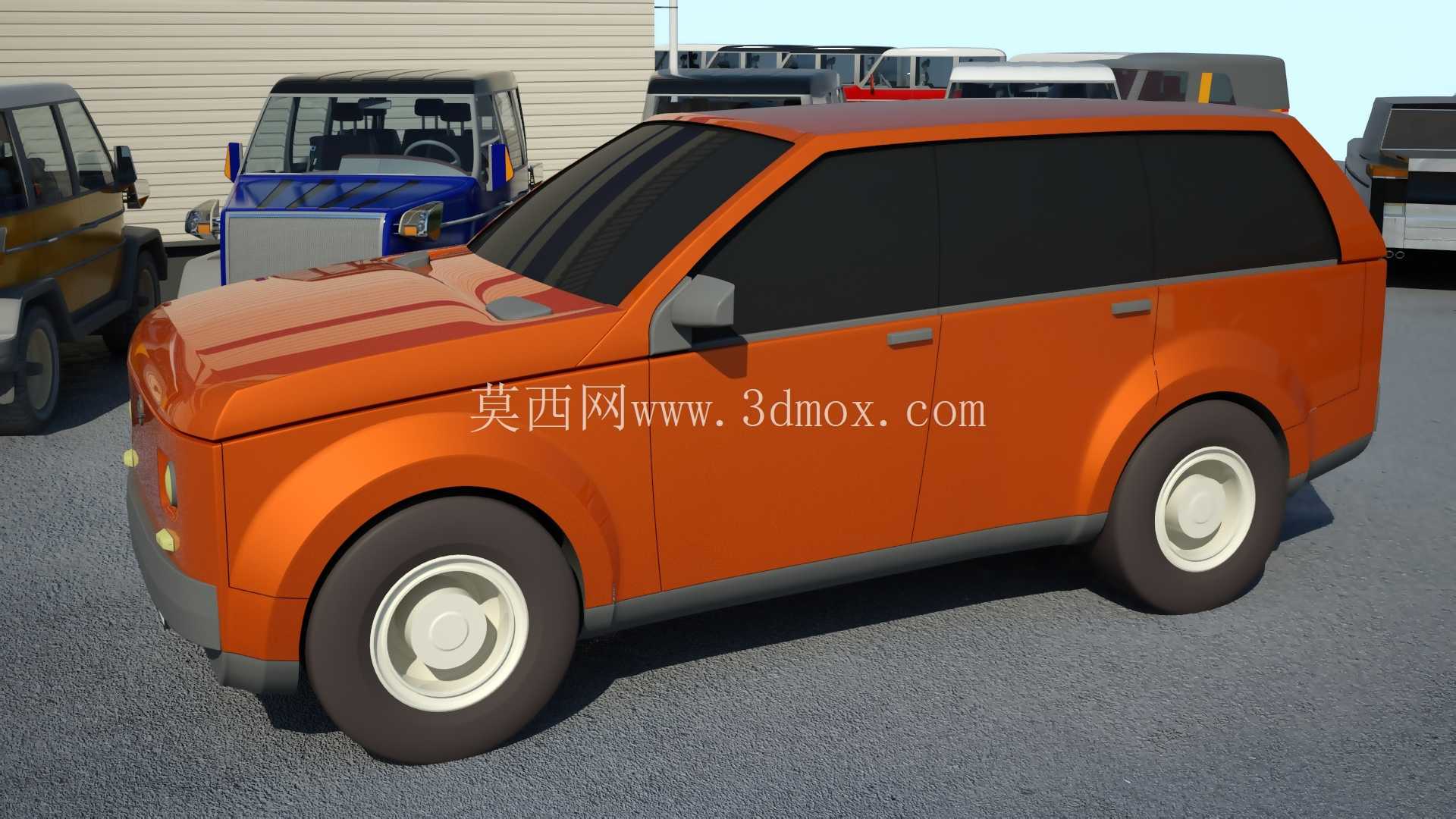 采用 ZiU(无轨电车)造型的 SUV。