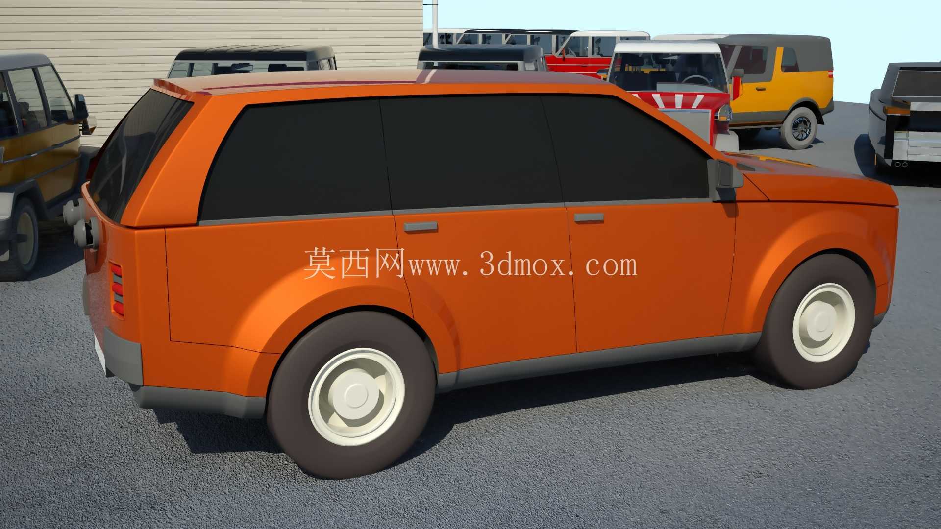 采用 ZiU(无轨电车)造型的 SUV。