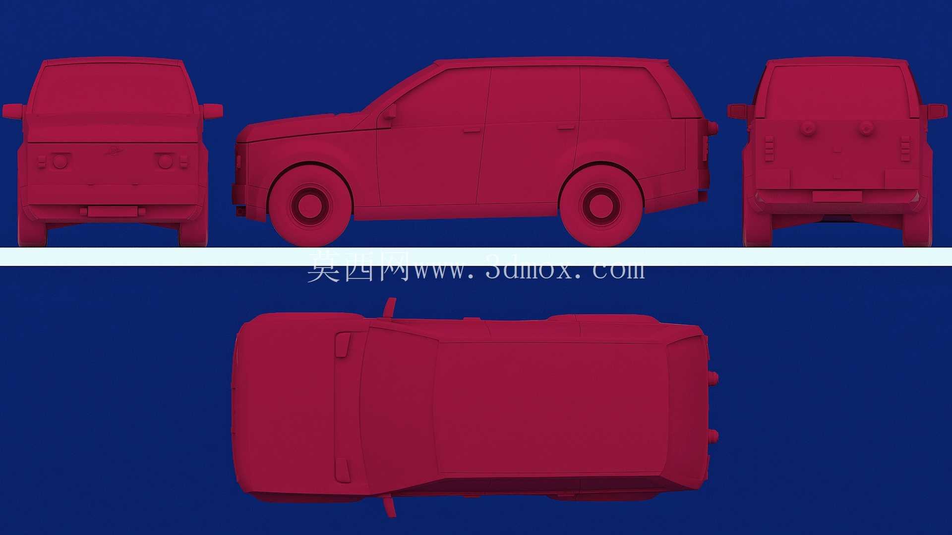 采用 ZiU(无轨电车)造型的 SUV。
