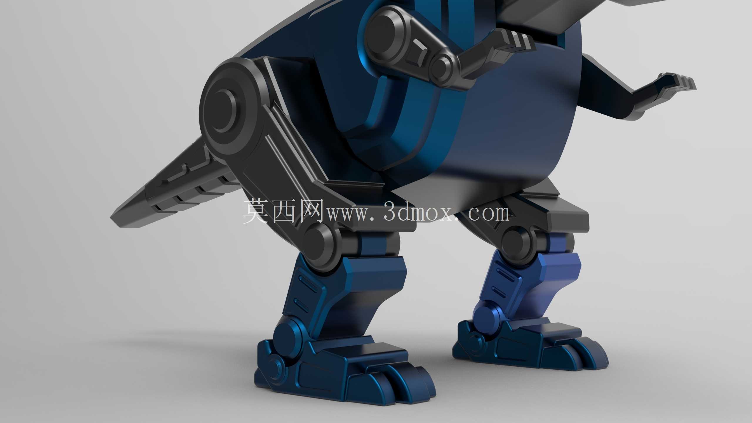 机器人恐龙模型3D打印模型