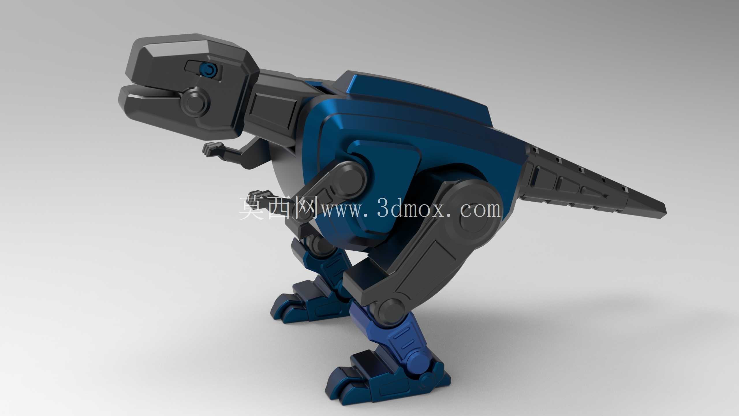 机器人恐龙模型3D打印模型