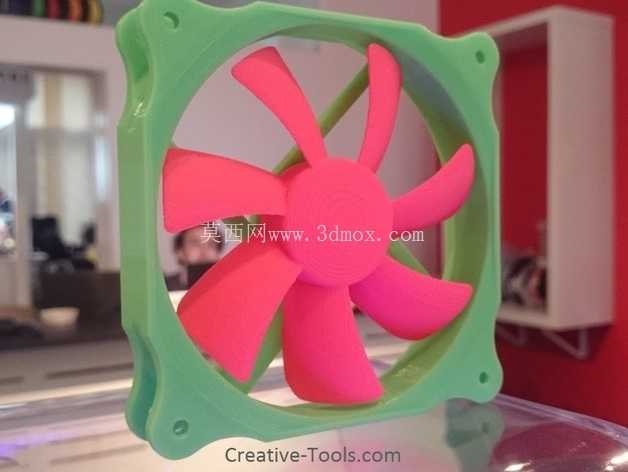 电脑风扇3D模型