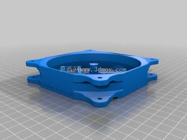 电脑风扇3D模型