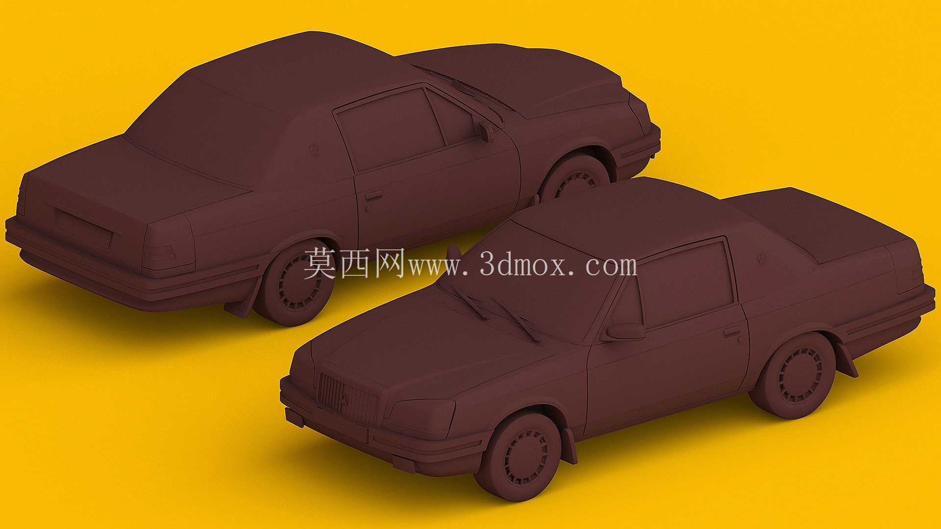 Moskvich Duet3 不是真实的。