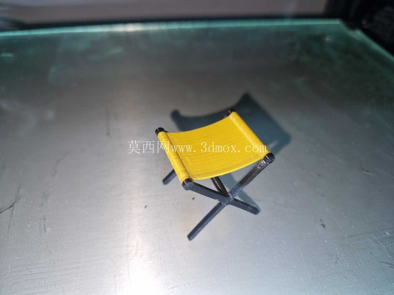 露营椅3D打印模型