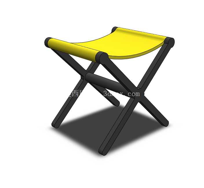 露营椅3D打印模型