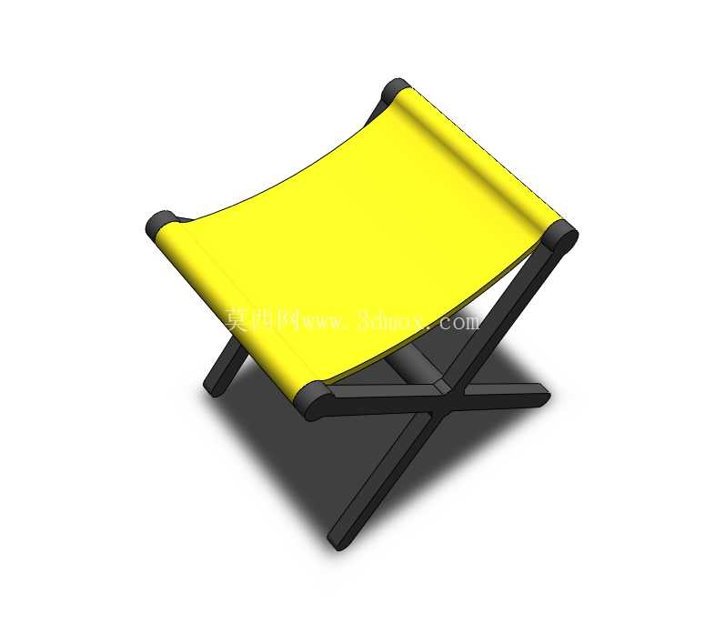 露营椅3D打印模型