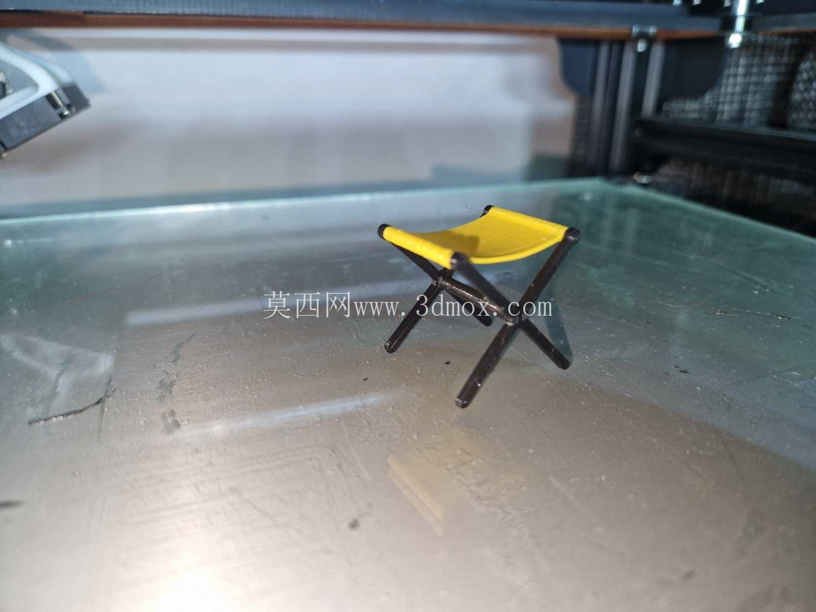 露营椅3D打印模型