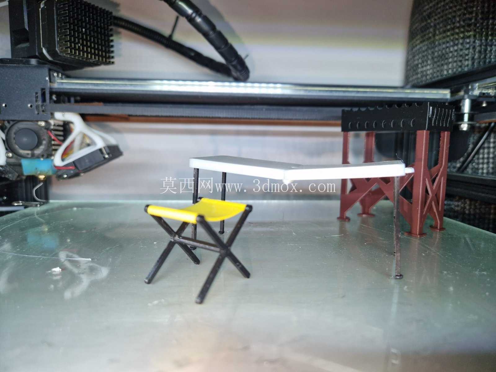 露营椅3D打印模型