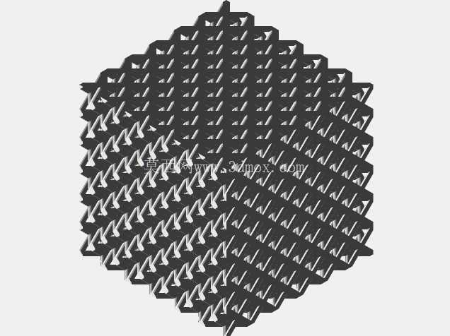 八面体晶格立方体