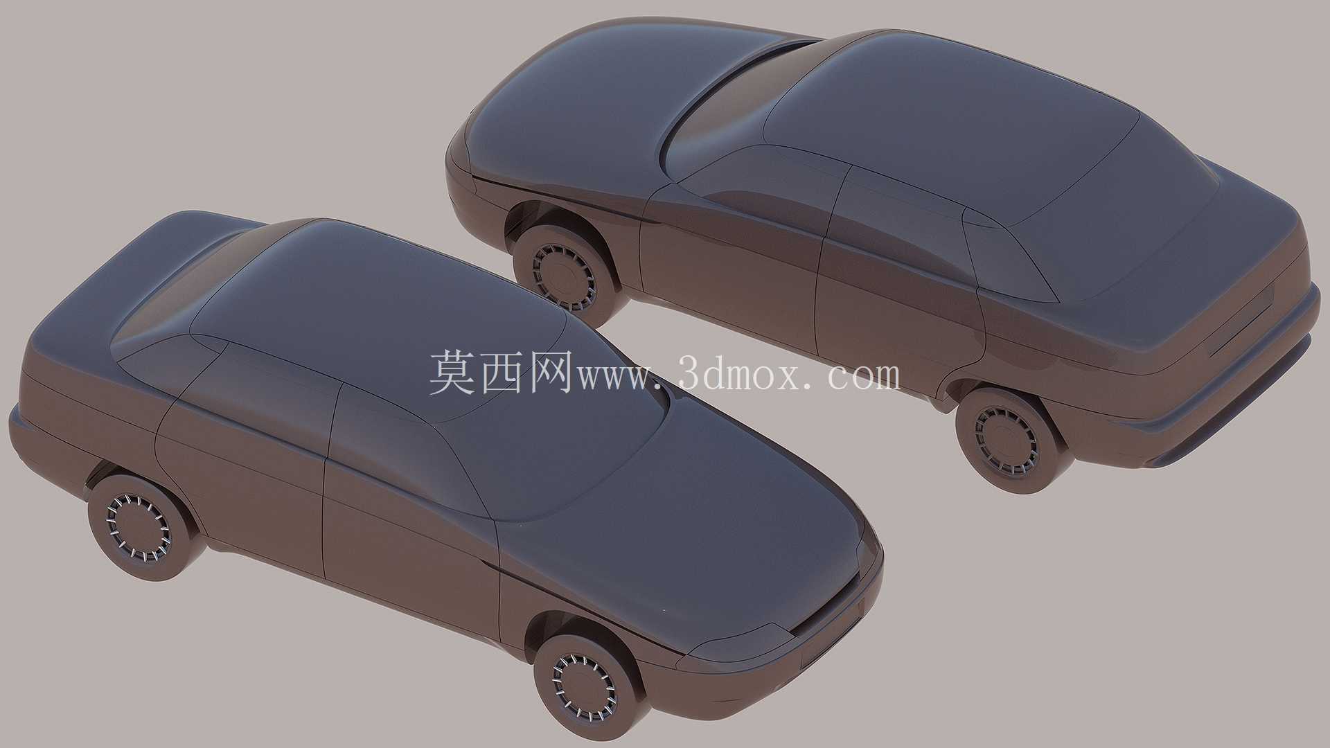 Moskvich- 2143(概念)构造套件。