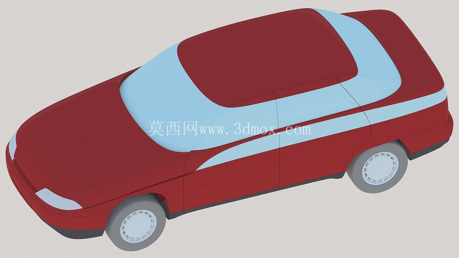 Moskvich- 2143(概念)构造套件。
