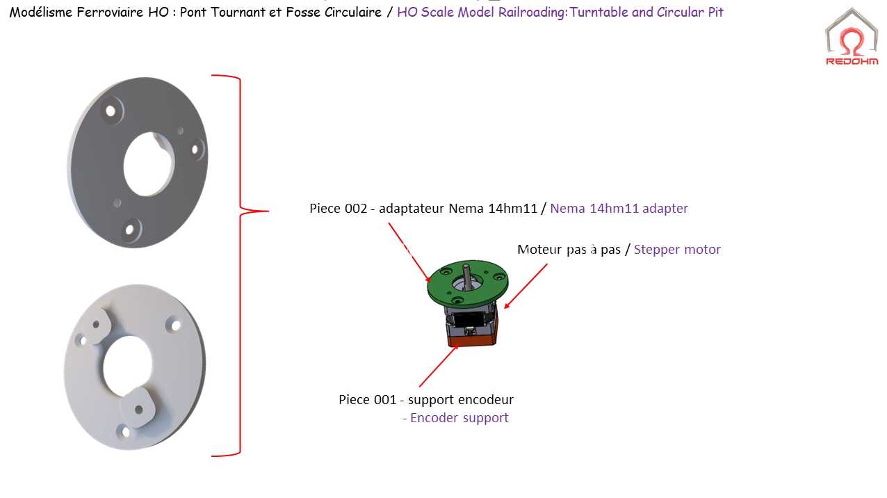 Mod��lisme Ferroviaire HO Pont Tournant et Fosse Circulaire