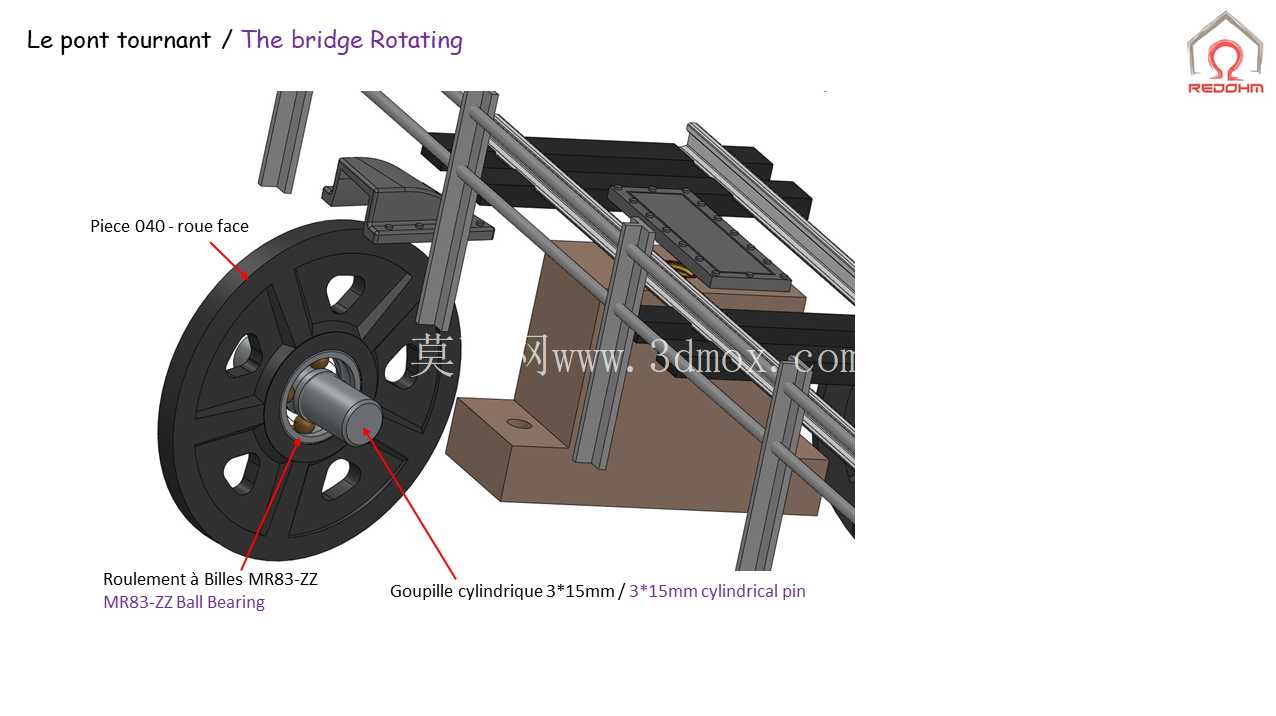 Mod��lisme Ferroviaire HO Pont Tournant et Fosse Circulaire