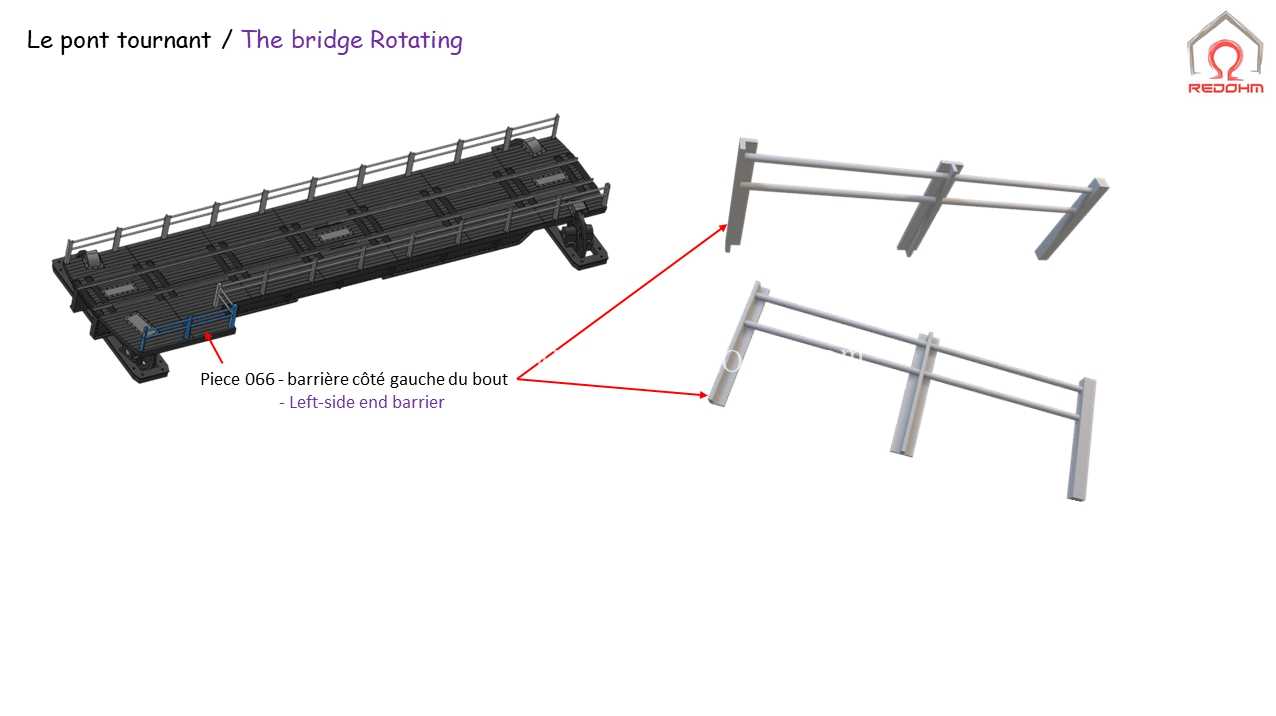 Mod��lisme Ferroviaire HO Pont Tournant et Fosse Circulaire