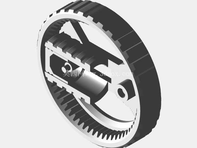 Gear Fidget – 3D 可打印 CAD 模型 | 交互式 SolidWorks 机械玩具设计