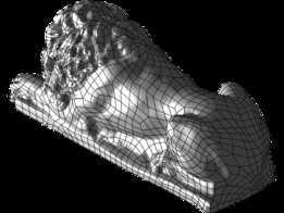 狮子雕像3D模型