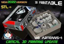 1:18比例-LM“ARTEMIS-1”猎户座载人模型(STL/STP/IGS)-2022年7月