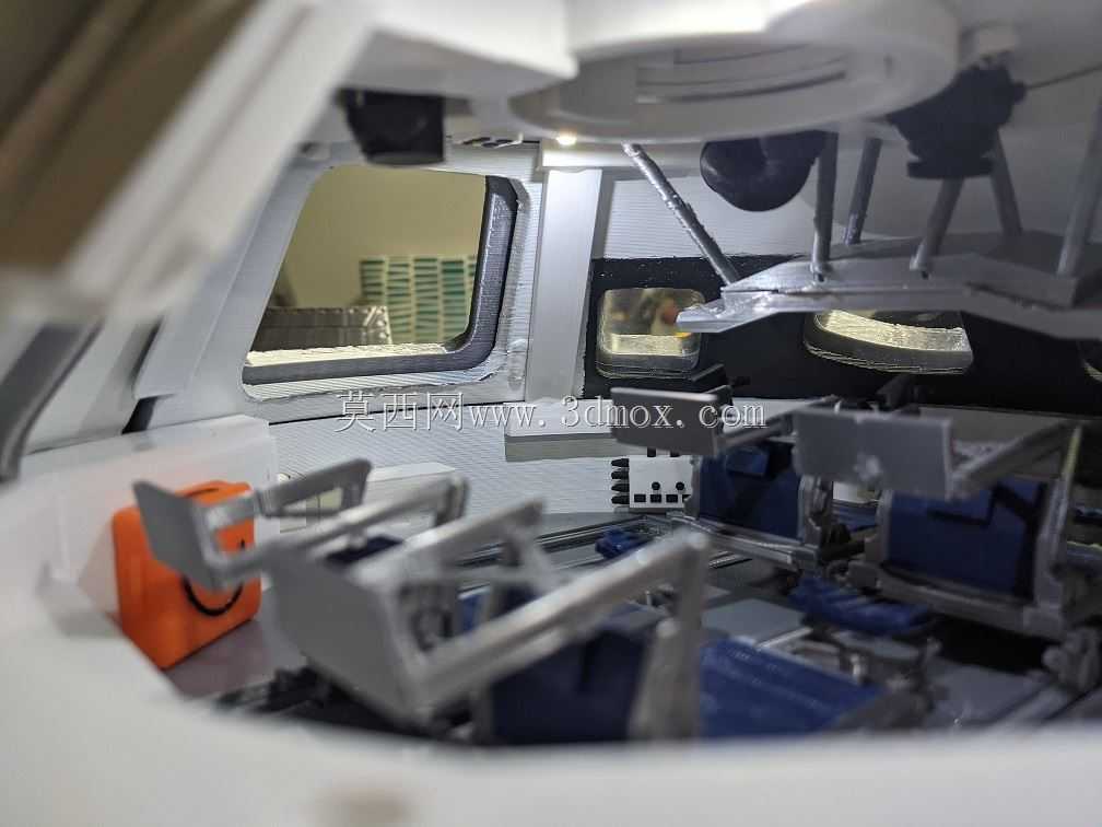 1:18比例-LM“ARTEMIS-1”猎户座载人模型(STL/STP/IGS)-2022年7月